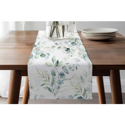 Darré Bavlněný běhoun Eukalyptus 43x140cm – Zboží Dáma