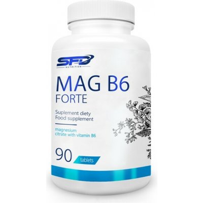 SFD Nutrition Hořčík + vitamín B6 Forte 90 tablet – Hledejceny.cz