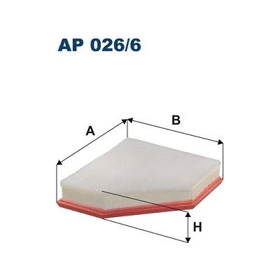 Vzduchový filtr FILTRON AP 026/6 – Hledejceny.cz