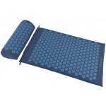 Spokey AKUMAT Akupresurní masážní podložka s polštářem 66 x 42 cm modrá – Zboží Dáma