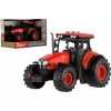 Teddies Traktor Zetor plast 9x14cm na setrvačník na bat. se světlem se zvukem v krabici 18x12x105cm