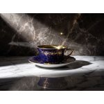 Leander 1907 Šálek s podšálkem modrý WINDSDORF 150 ml – Hledejceny.cz