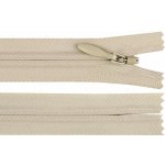 Spirálový zip skrytý YKK No 4 délka 65 cm Varianta: 580 černá, Balení: 1 ks – Hledejceny.cz
