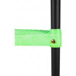 Aga schůdky k trampolínám 305 - 430 cm Černý/Světle zelený – Zboží Mobilmania