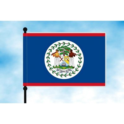 LIBEA, s.r.o. Belize stolní vlaječka Uchycení: Dutinka (pro nasunutí) – Hledejceny.cz