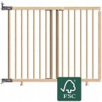 Baby Dan Vysoká schodišťová zábrana Mona dřevěná 65 - 110 cm – Zboží Dáma