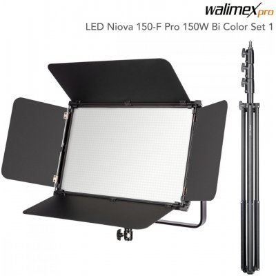 Walimex pro LED Niova 150-F Pro 150W Bi Color Set1 – Zbozi.Blesk.cz