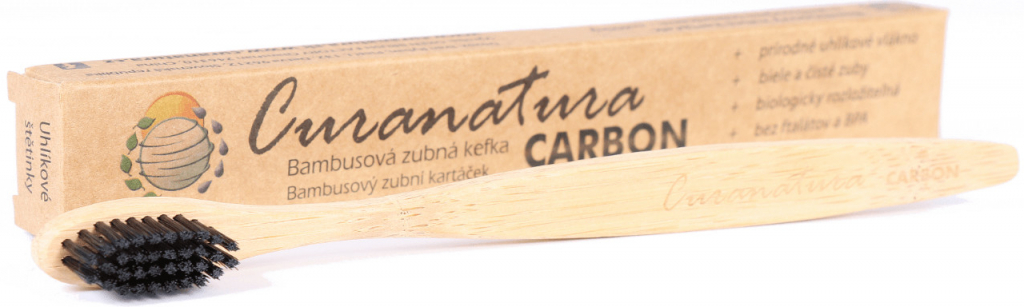 Curanatura Zubní kartáček Carbon soft od 30 Kč - Heureka.cz