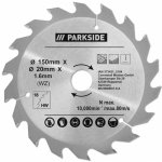 Parkside Pilový kotouč 150 mm 18 zubů – Hledejceny.cz