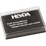Heyda Razítkovací polštářek na textil černá – Sleviste.cz