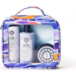 Maria Nila Sheer Silver Beauty Bag šampon 300 ml + kondicionér 300 ml + šampon 100 ml + kondicionér 100 ml dárková sada – Sleviste.cz
