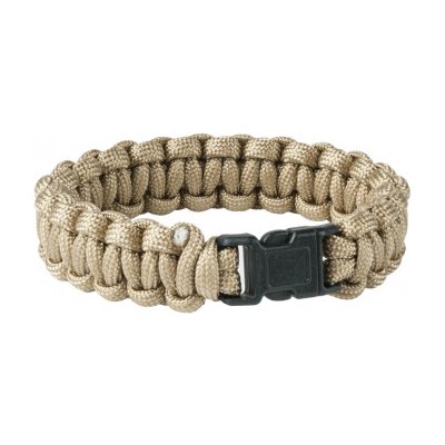 Helikon-Tex Survival Bracelet Paracord Coyote – Zbozi.Blesk.cz