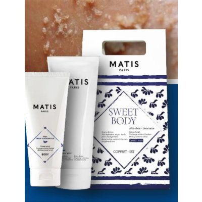 Matis Sweet Body Coffret Set Hydratační tělový krém 200 ml + peeling 100 ml – Zbozi.Blesk.cz