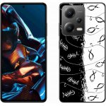 mmCase Gelové Xiaomi Redmi Note 12 Pro 5G - kostry a rybky – Zboží Živě