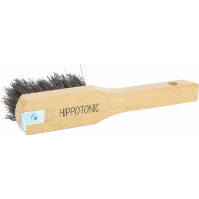 HIPPOTONIC Háček na kopyta Penelope s kartáčem hnědý – Zboží Dáma