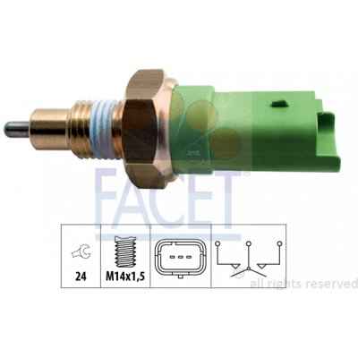 FACET Spínač, světlo zpátečky 7.6245 – Zboží Mobilmania