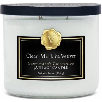 Village Candle Clean Musk & Vetiver 396 g