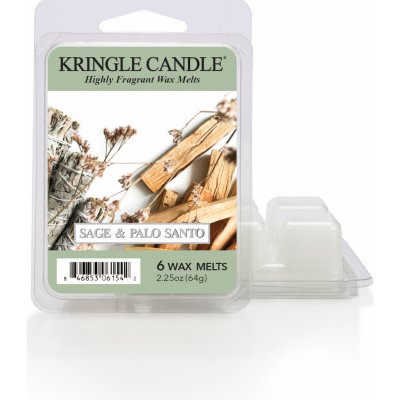 Kringle Candle Sage & Palo Santo Vonný Vosk 64 g – Hledejceny.cz