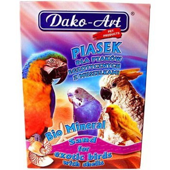 Dako-Art bio-minerální písek mušle 1 kg