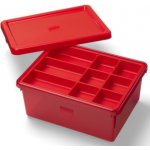 LEGO® box s organizérem červený 41310800 – Zboží Dáma