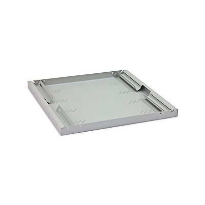 Triton police A4 s perforací RAC-UP-450-A4, 19", 1U/450mm, nostnost 80Kg, šedá – Hledejceny.cz