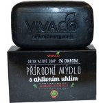 Vivaco přírodní mýdlo s aktivním uhlím 100 g – Zbozi.Blesk.cz