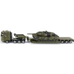 Siku Super Těžký transportér přepravující tank 1:87 – Zbozi.Blesk.cz