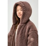 COCCODRILLO Bunda s kapucí hnědé na zip - velikost 146 - hnědá pro dívku – Hledejceny.cz