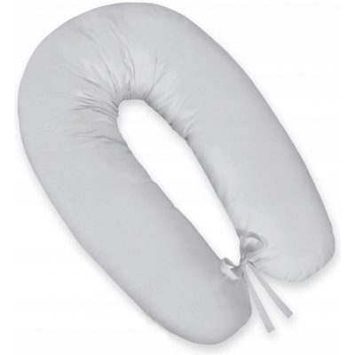 Bobono Delší těhotenský Polštář pro těhotné ženy na spaní šedý – Zboží Dáma