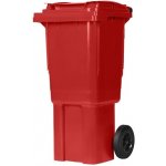 Naodpad Plastová popelnice 60 l červená – Zboží Mobilmania