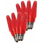 ElektroSkalka Žárovky pro řetěz ASTERIA 14V/0,1A E-10 8ks svíčky červené (1ks) – Hledejceny.cz