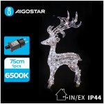 Aigostar LED Venkovní vánoční dekorace LED/3,6W/31/230V 6500K 75cm IP44 sob | AI0510 – Hledejceny.cz