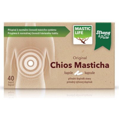 Masticlife Strong & Pure Chios Masticha 40 kapslí