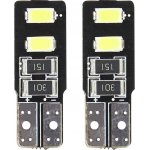 CANBUS LED žárovky 4SMD 5730 T10 W5W Bílá AMIO-01630 – Hledejceny.cz