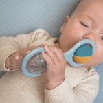 Little Dutch Chrastítko s kuličkami Blue – Zboží Dáma