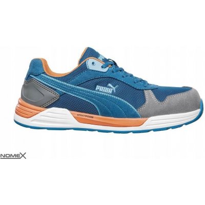 Puma 64640 FRONTSIDE blue low S1P ESD HRO SRC obuv – Zboží Mobilmania