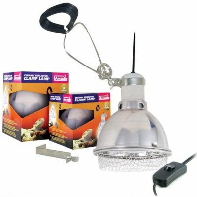 Arcadia Reflector Clamp Lamp 14 cm Steel – Zboží Mobilmania