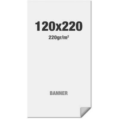 Jansen Display Prémiový banner s potiskem 120 x 220 cm, No Curl vícevrstvý matný – Zboží Živě
