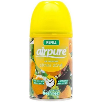 Airpure Air Freshener náhradní náplň do osvěžovače citrus Zing 250 ml – Zbozi.Blesk.cz