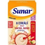 Sunar mléčná kaše 8 cereálií jahoda banán 340 g – Sleviste.cz