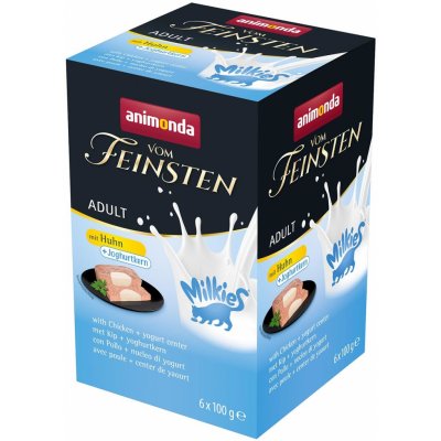 Animonda Vom Feinsten Adult kuře jogurtový základ 32 x 100 g – Zbozi.Blesk.cz