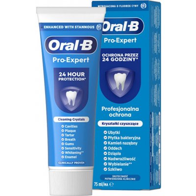 Oral B Pasta na zuby Pro-Expert 24 Hour Protection 75 ml – Hledejceny.cz