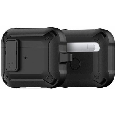 Dux Ducis PECO odolné pouzdro / kryt pro Apple AirPods 3, černá – Zboží Mobilmania