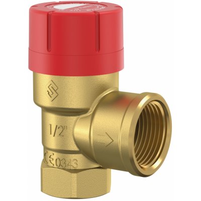 FLAMCO Prescor pojistný ventil 1/2"x 3/4" 2,5 bar pro topení 27630 – Zbozi.Blesk.cz