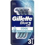 Gillette Blue3 Plus Cool 3 ks – Sleviste.cz