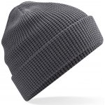 Beechfield zimní čepice beanie z organické bavlny šedá – Sleviste.cz