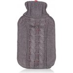 CALME Láhev zahřívací termofor WRAP 2 l, šedá – Zboží Dáma