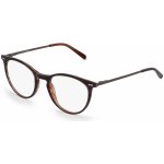 Fielmann BC 002 FLEX CL Dámy-Brýle včetně čoček Celoobrubové Panto Acetát-rámy šedá hnědá – Sleviste.cz