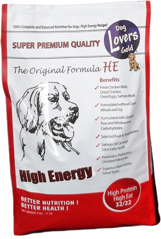 Dog Lovers Gold The Original Formula High Energy 13 kg