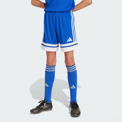 adidas šortky squadra 25 kids bílá/modrá – Zboží Dáma